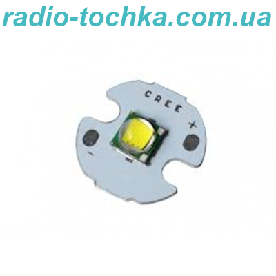20W світлодіод білий CREE 4000K 6V на пiдкладцi D=16мм