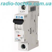 Автоматический выключатель EATON PL4-C 1p 40A