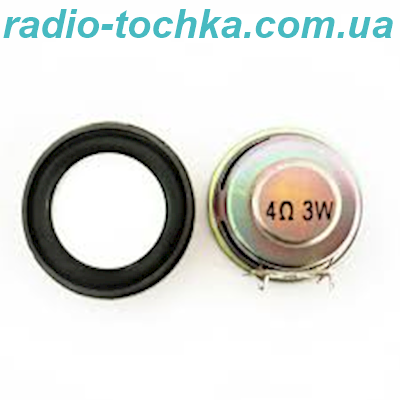 Динамiк 4R 3W d=36мм магніт