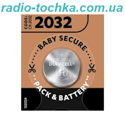 Duracell CR2032 3V батарейка