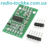 Двоканальний модуль датчиків ваги (тензодатчиків) HX711