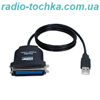 Кабель для передачі даних Dynamode USB to LPT 1.8m