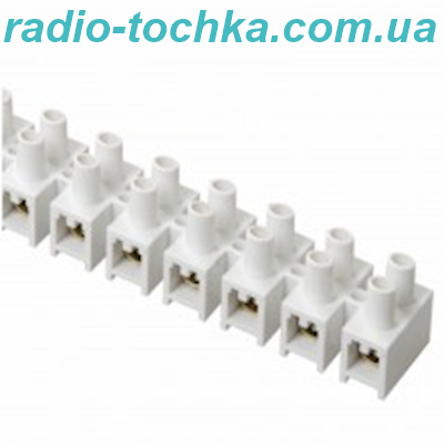 Клемні колодки RIGHT HAUSEN тип H STANDARD 16 мм/30А біла HN-181081N