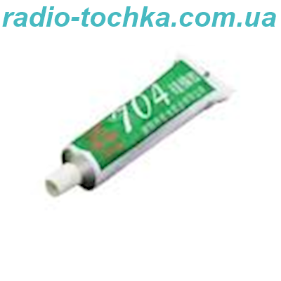Клей-герметик теплопровідний TianMu RTV-704B 45г силіконовий ЧОРНИЙ
