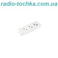 Колодка 3-и гнiзда без з/к 10А HOROZ