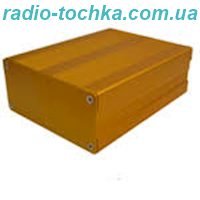 Корпус алюмінієвий 45x45x18.5мм aluminum case GOLD