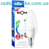 Лампа Biom Led BT-570 E14 7W С37 4500K