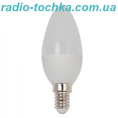Лампа LED E14 8W 4200K (свiчка)