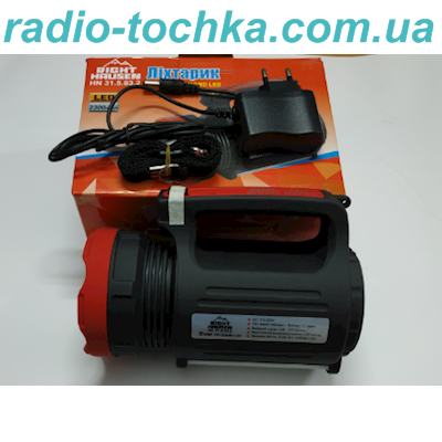 Ліхтарик Right Hausen EVER 5W+22SMD USB вихiд аккум. 4400mAh