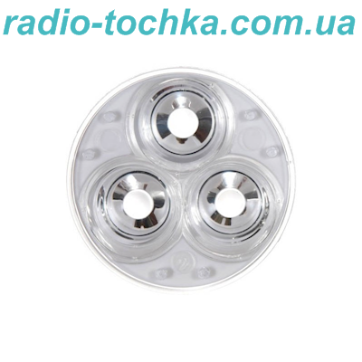 Линза коллиматора на 3х1-3W светодиода диаметр 35мм