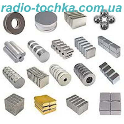 Магніт NdFeB диск/циліндр D12x6мм