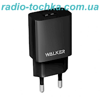 МЗП 1USB 2.1A WALKER WH-26 black