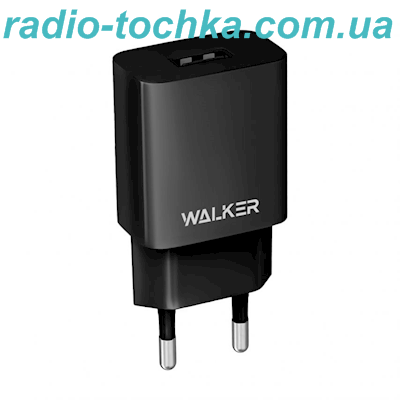 МЗП 1USB 2.1A WALKER WH-26 black