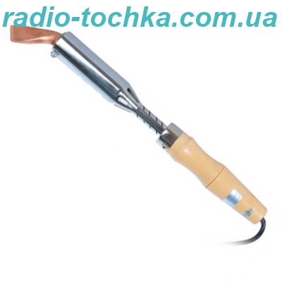 Паяльник 100W 220V ZhongDi TLW-100 з вигнутим жалом