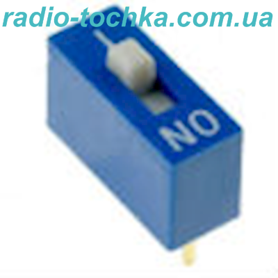 Перемикач CY-1-01P DIP-перемик. 1 вим. (DIP-2)