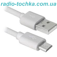 Шнур шт.USB x шт.micro USB 2.1A 1m GMC-01MW