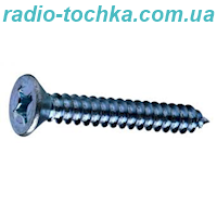 Шуруп з плоскою головкою