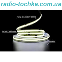 Стрічка х/біла COB 480 шт/м Premium BIOM Professional 24V  12.5W 6000-6500K