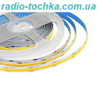 Стрічка світлодіодна біла 4000-4500K COB 320 шт./м 12/24V