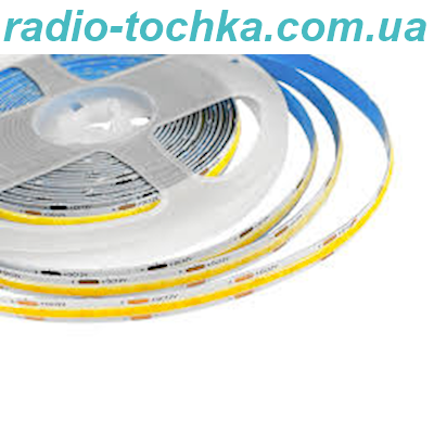 Стрічка світлодіодна біла 4000-4500K COB 320 шт./м 12/24V