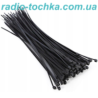 Стяжка 400x4.8 черная (100 шт.)