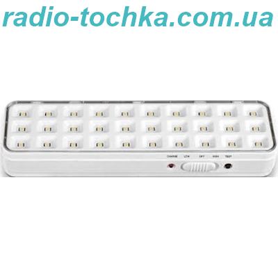 Світильник аварiйний TITANUM 30LED 6500K