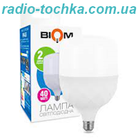 Світлодіодна лампа Biom HP-40-6 T110 40W E27 6500К