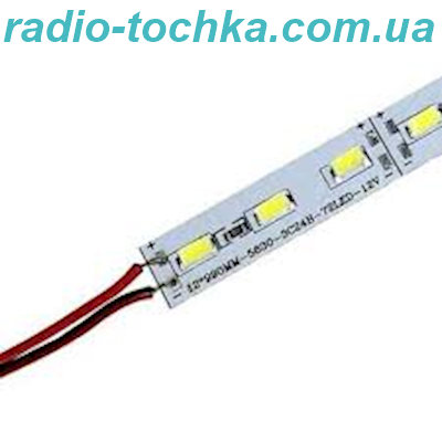 Світлодіодна лінійка BRT 5630-72 LED W 24W 6500K біла зі скотчем