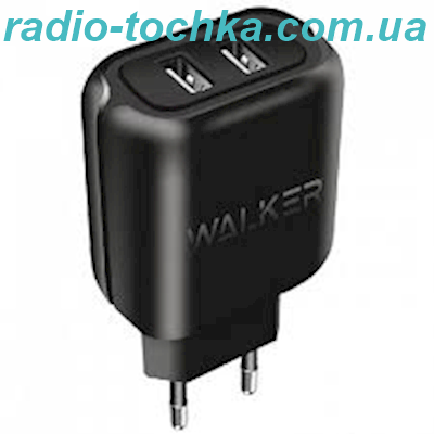 СЗУ 1USB 2.1A WALKER WH-27 2USB black