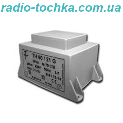 TH60/21G-24VA 2x9V трансформатор