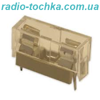 Утримувач запобіжника з кришкою 5х20мм прозора