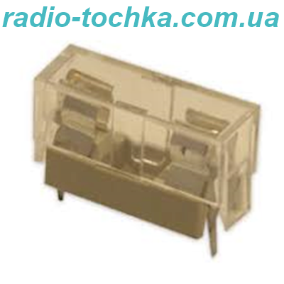 Утримувач запобіжника з кришкою 5х20мм прозора