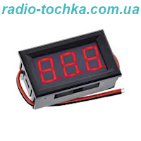 Вольтметр AC 70-500V червоний змінний струм