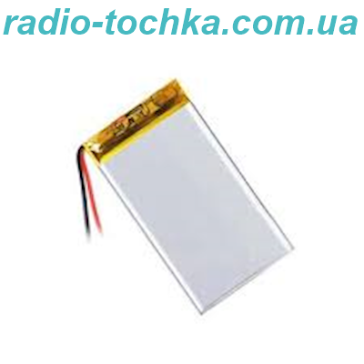 Акумулятор 702535 Li-Po 3,7V 600mA з платою захисту