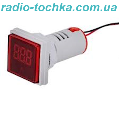 Амперметр щитовий AD16-22FCA (AD16-22FSA) Red 0-100A