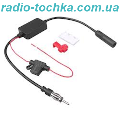 ANT-208 підсилювач FM сигналу автомобільний 12V