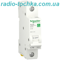 Автоматичний вимикач 6kA 1P 20A C, Resi9 Schneider Electric R9F12120