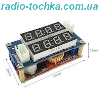 DC/DC понижуючий in 8-35V out 1.25-32V I стаб.рег. 0-5A (два регул.) вольтметрта амперметр