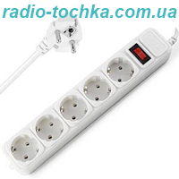 Фільтр Maxxtro компютерний сірий (4,5м) 5м, 5 розеток  (30)