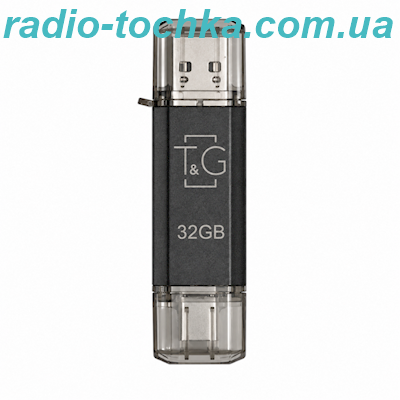 Флеш-память USB T&G Type-C Star 32GB USB 2.0 (009) black