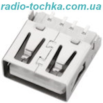 Гніздо USB-AF на плату USB-102