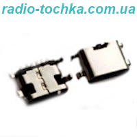 Гніздо USB Type-C 6pin t=1.6mm кутове C-22
