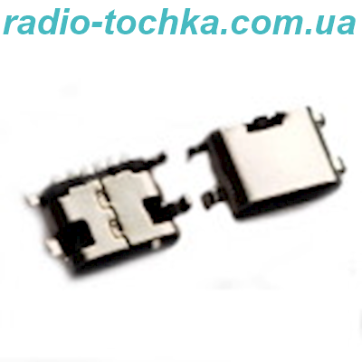 Гніздо USB Type-C 6pin t=1.6mm кутове C-22