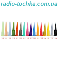 Голка-дозатор пластикова під гвинт, для флюсу, 22g, d=0.41mm
