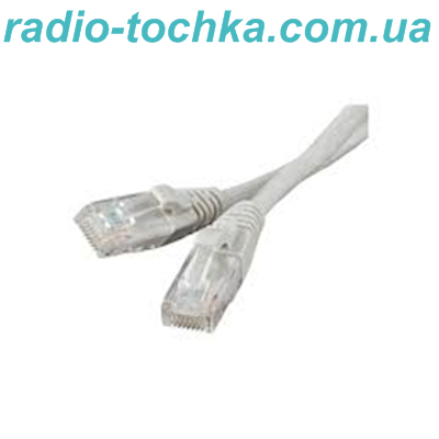 Интернет кабель "витая пара" сетевой LAN CAT5 1.0м