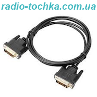 Кабель DVI-D 24+1 pin (штекер-штекер) 1.8м