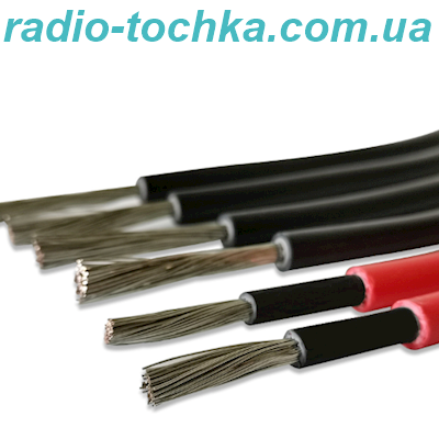 Кабель PV1-F 6mm2 RED для сонячних панелей