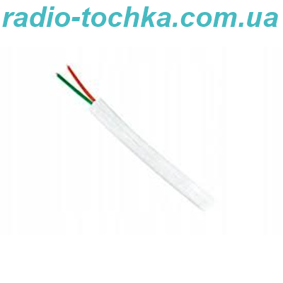 Кабель телефонний лінійний 2-х жильний бiлий