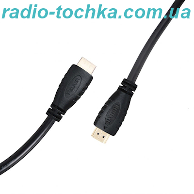 Кабель WALKER WHD-77 HDMI to HDMI 4K HDTV V2.0 1.5м carton box