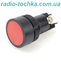 Кнопка щитова XB2-EA145 без фіксації 3pin під гвинт